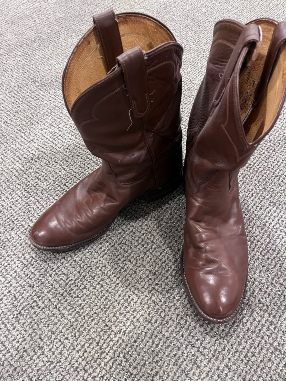 Vintage Tony Lama roper boots